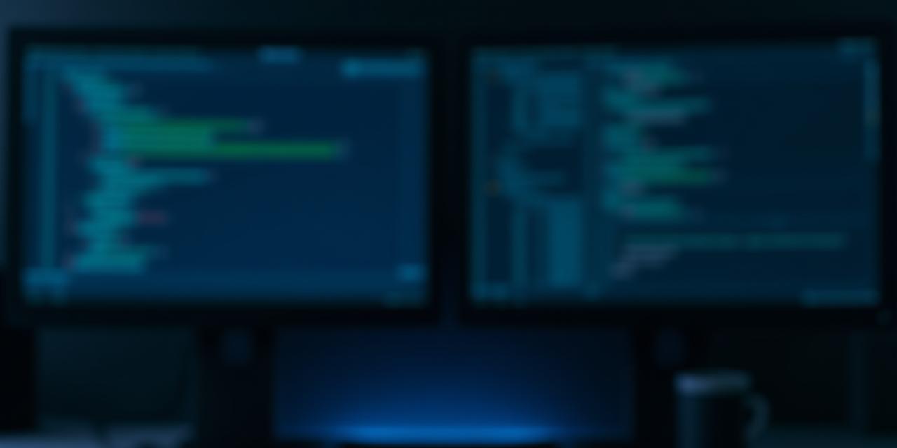 Code-Ausschnitt mit Terminal und Monitor